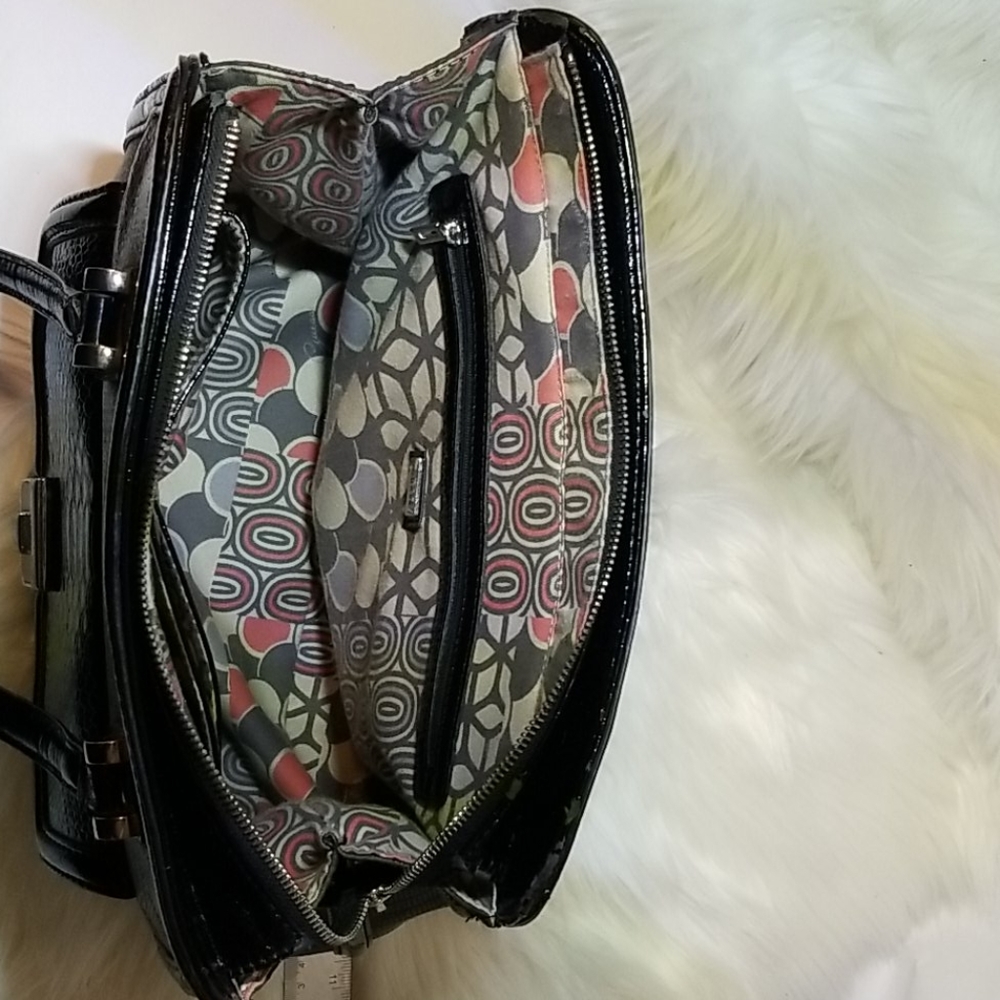 Guess Python Embossed Satchel - image 8